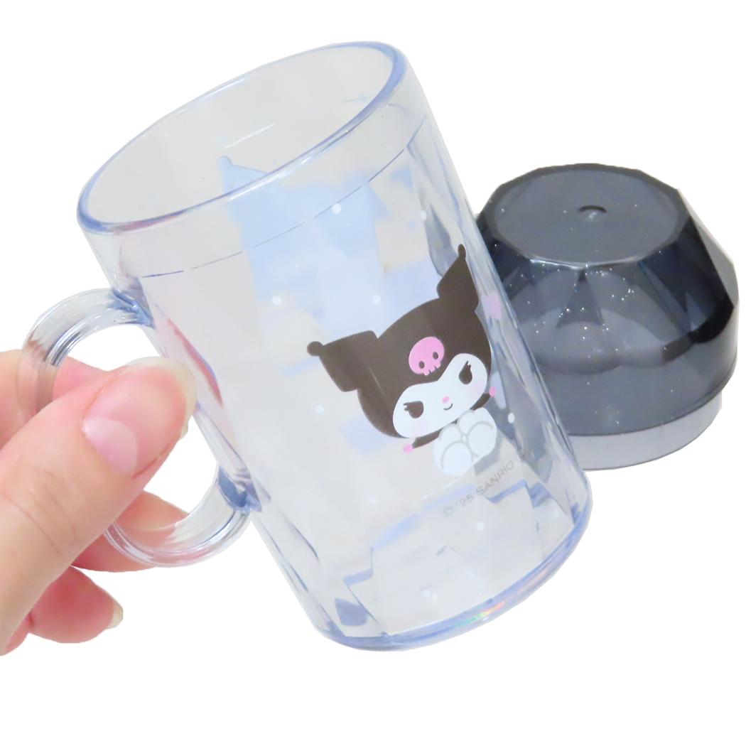 クロミ 歯磨きセット ダイヤカット歯みがきセット サンリオ カミオジャパン はみがきセット コップ付き歯ブラシセット デンタルセット キャラクター グッズ シネマコレクション
