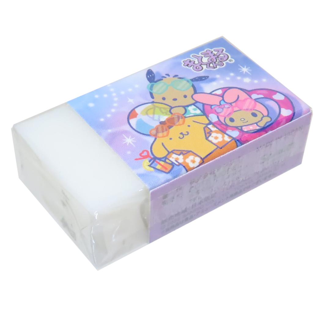 サンリオキャラクターズ けしごむ まとまる消しゴム night party サンリオ カミオジャパン 新学期準備文具 キャラクター グッズ メール便可 シネマコレクション