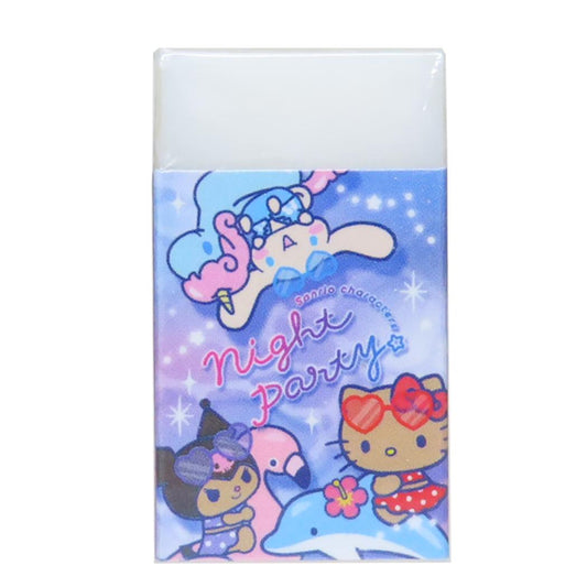 サンリオキャラクターズ けしごむ まとまる消しゴム night party サンリオ カミオジャパン 新学期準備文具 キャラクター グッズ メール便可 シネマコレクション