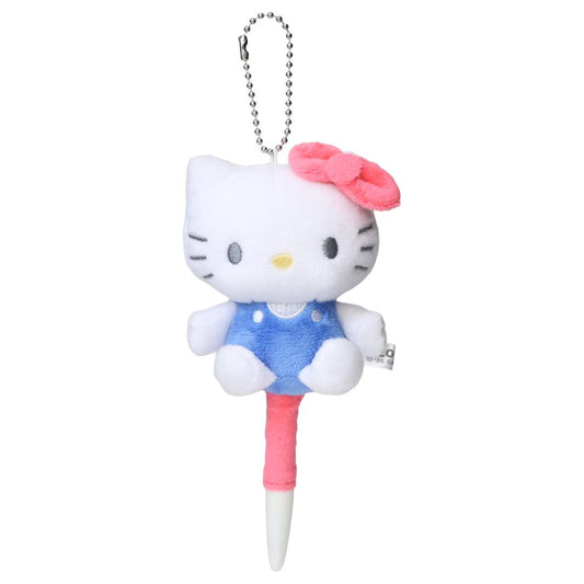 ハローキティ ボールペン ぬいペンキーホルダー サンリオ カミオジャパン ボールチェーンマスコット キャラクター グッズ シネマコレクション