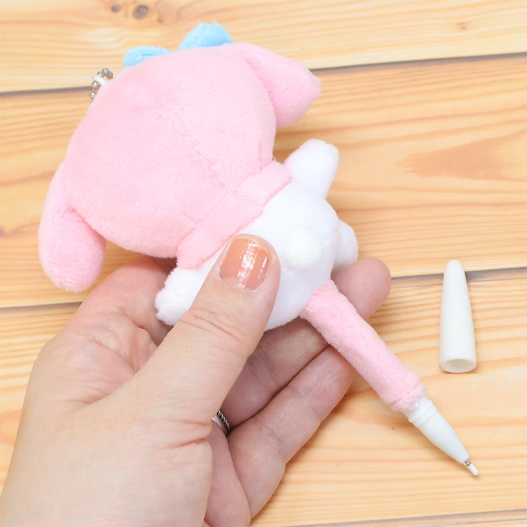 マイメロディ ボールペン ぬいペンキーホルダー サンリオ カミオジャパン ボールチェーンマスコット キャラクター グッズ シネマコレクション