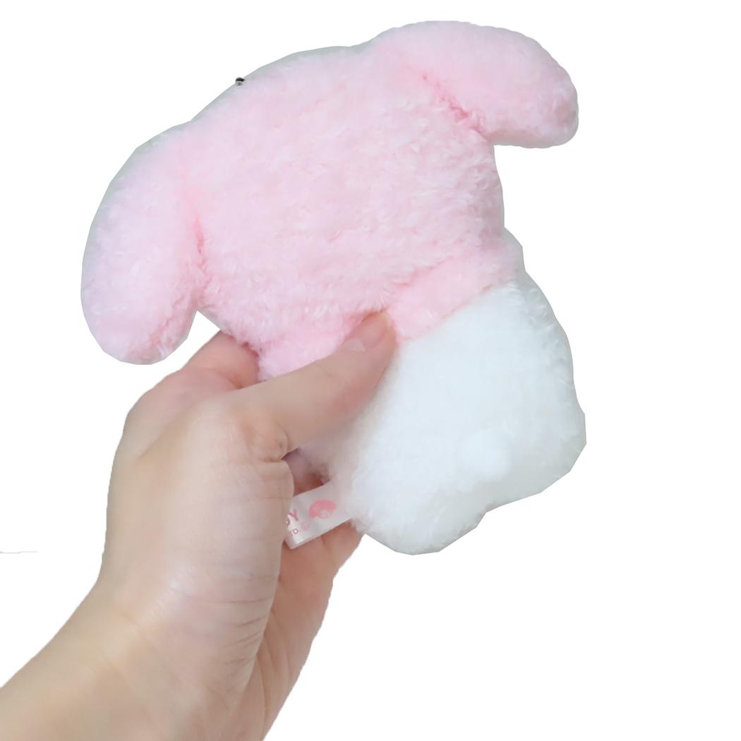 ボンボンドロップシール もじ マイメロディ1シートつき ぬいキー、手鏡セット
