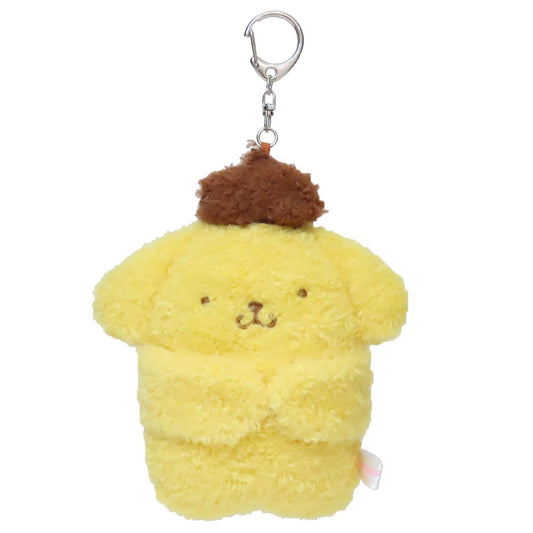 ポムポムプリン マスコット ぎゅっとぬいキーホルダー サンリオ カミオジャパン プレゼント キャラクター グッズ シネマコレクション