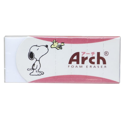スヌーピー 消しゴム Arch消しゴム LOVE＆SMAK ピーナッツ カミオジャパン ケシゴム 新学期準備文具 小学生 中学生 かわいい キャラクター グッズ メール便可 シネマコレクション