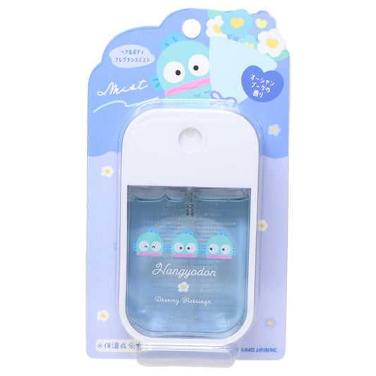ハンギョドン コスメ雑貨 ヘア＆ボディフレグランスミスト サンリオ カミオジャパン ボディミスト ヘアミスト ボディ用化粧水 キャラクター グッズ メール便可 シネマコレクション