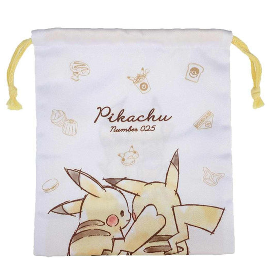 ポケットモンスター 巾着袋 マチ付ききんちゃくポーチ いっしょにスイーツ ポケモン カミオジャパン