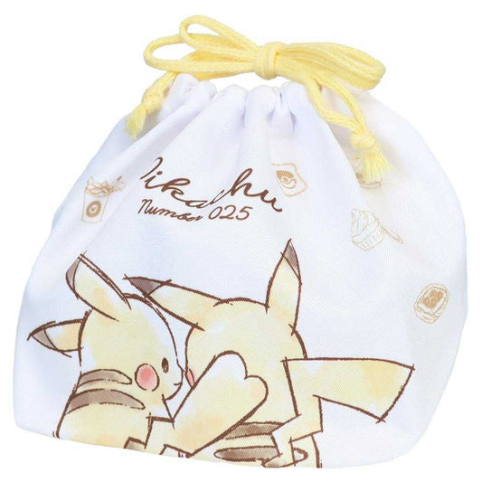 ポケットモンスター ランチ巾着 お弁当きんちゃくポーチ いっしょにスイーツ ポケモン カミオジャパン