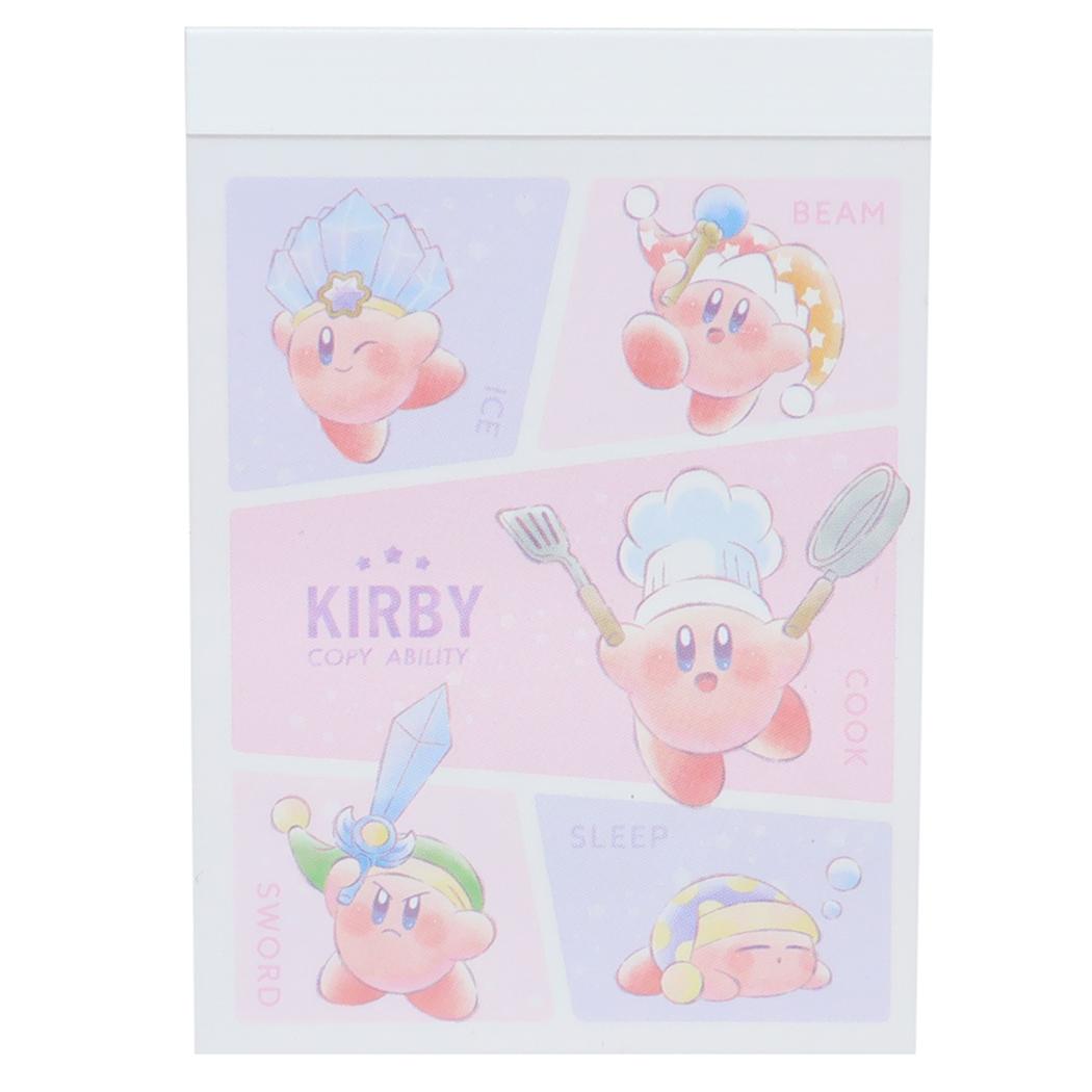 星のカービィ メモ帳 ミニミニメモ COPY ABILITY コミック カミオジャパン 新学期準備文具 かわいい キャラクター グッズ メール便可 シネマコレクション
