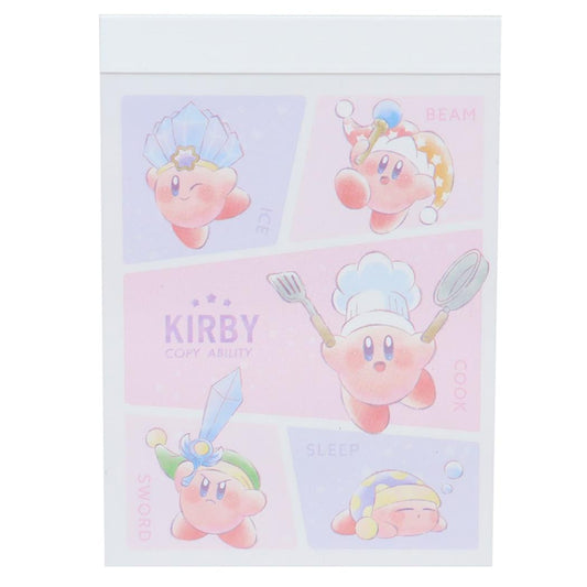星のカービィ メモ帳 ミニミニメモ COPY ABILITY コミック カミオジャパン 新学期準備文具 かわいい キャラクター グッズ メール便可 シネマコレクション