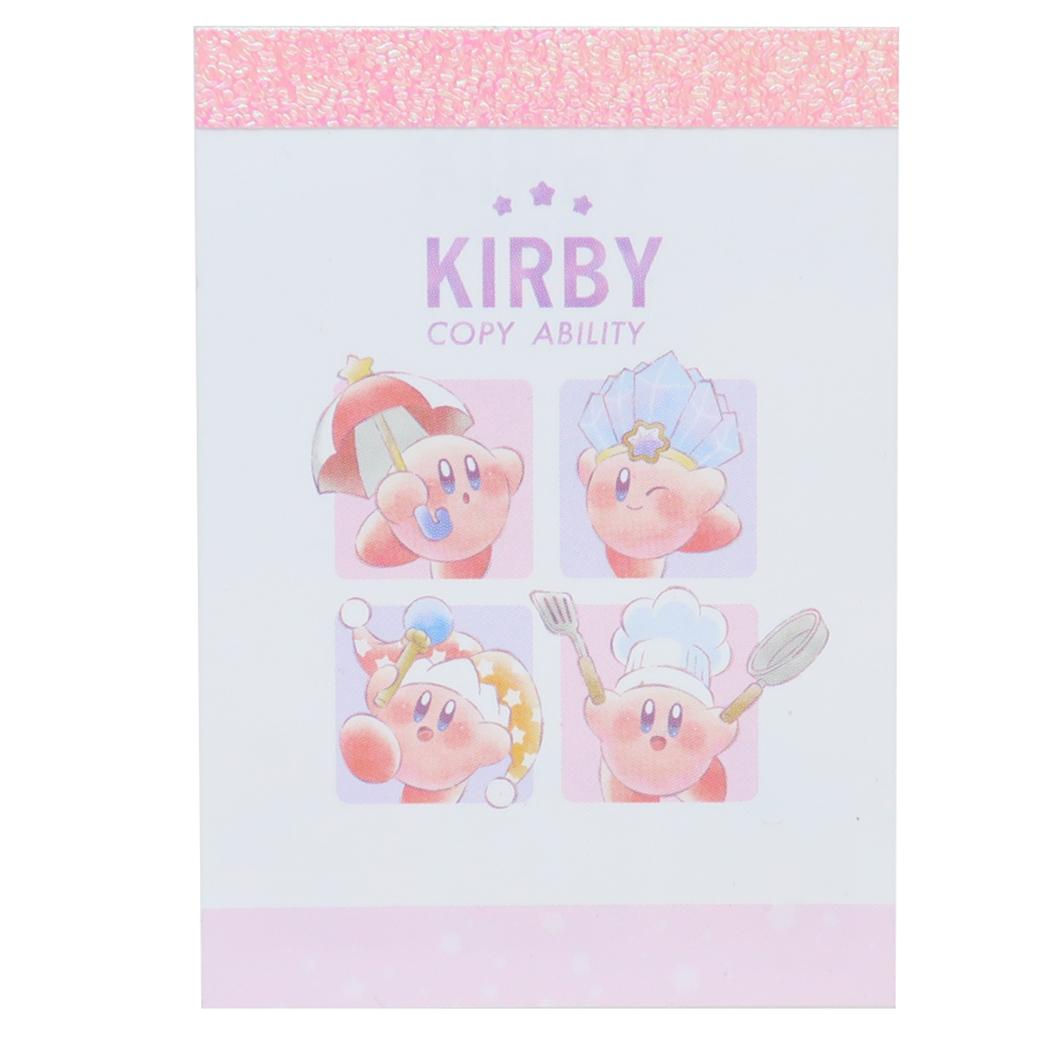 星のカービィ メモ帳 ミニミニメモ COPY ABILITY シンプル カミオジャパン 新学期準備文具 かわいい キャラクター グッズ メール便可 シネマコレクション