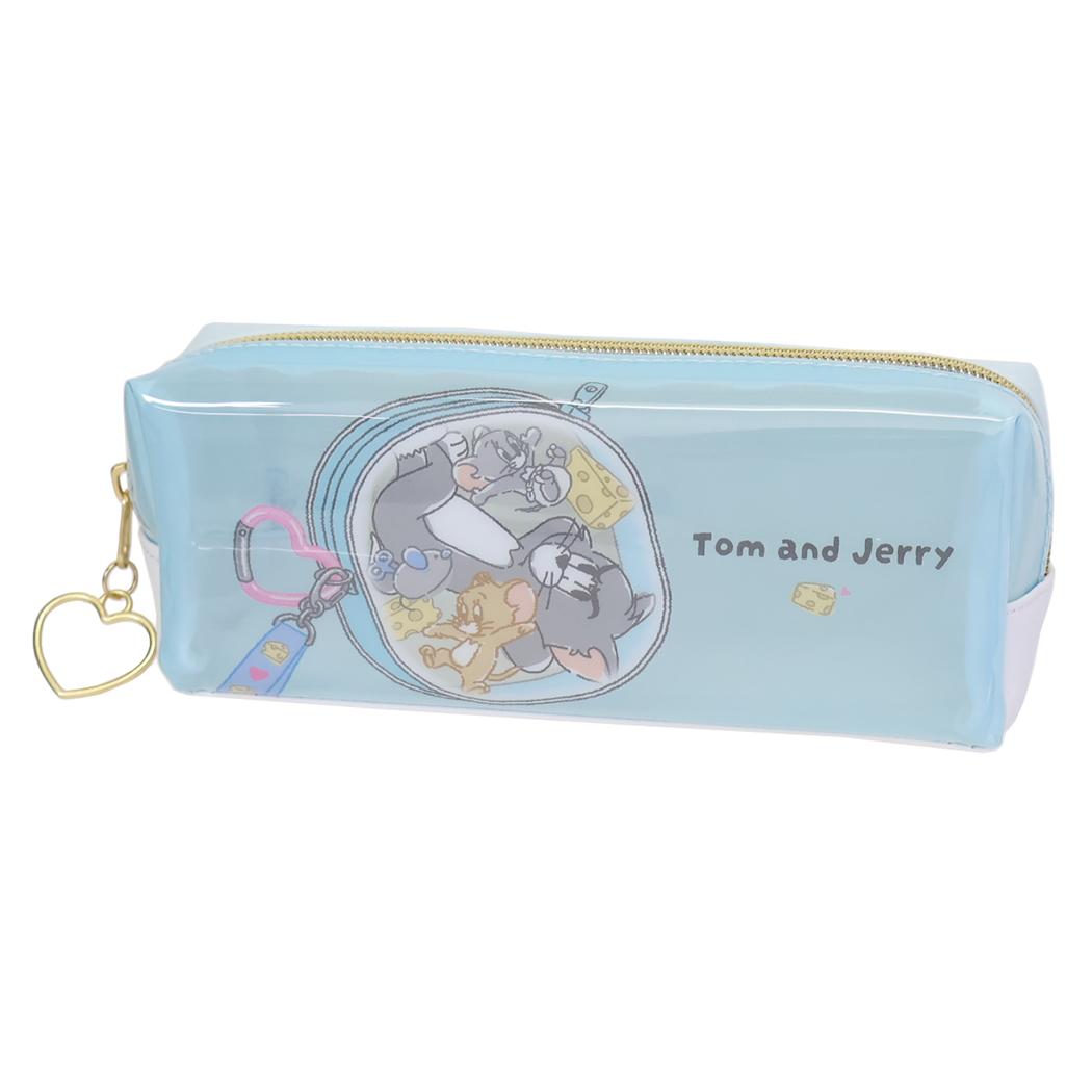 トムとジェリー ペンポーチ BOXペンケース cheese pouch ワーナーブラザース カミオジャパン 新学期準備文具 キャラクター グッズ シネマコレクション