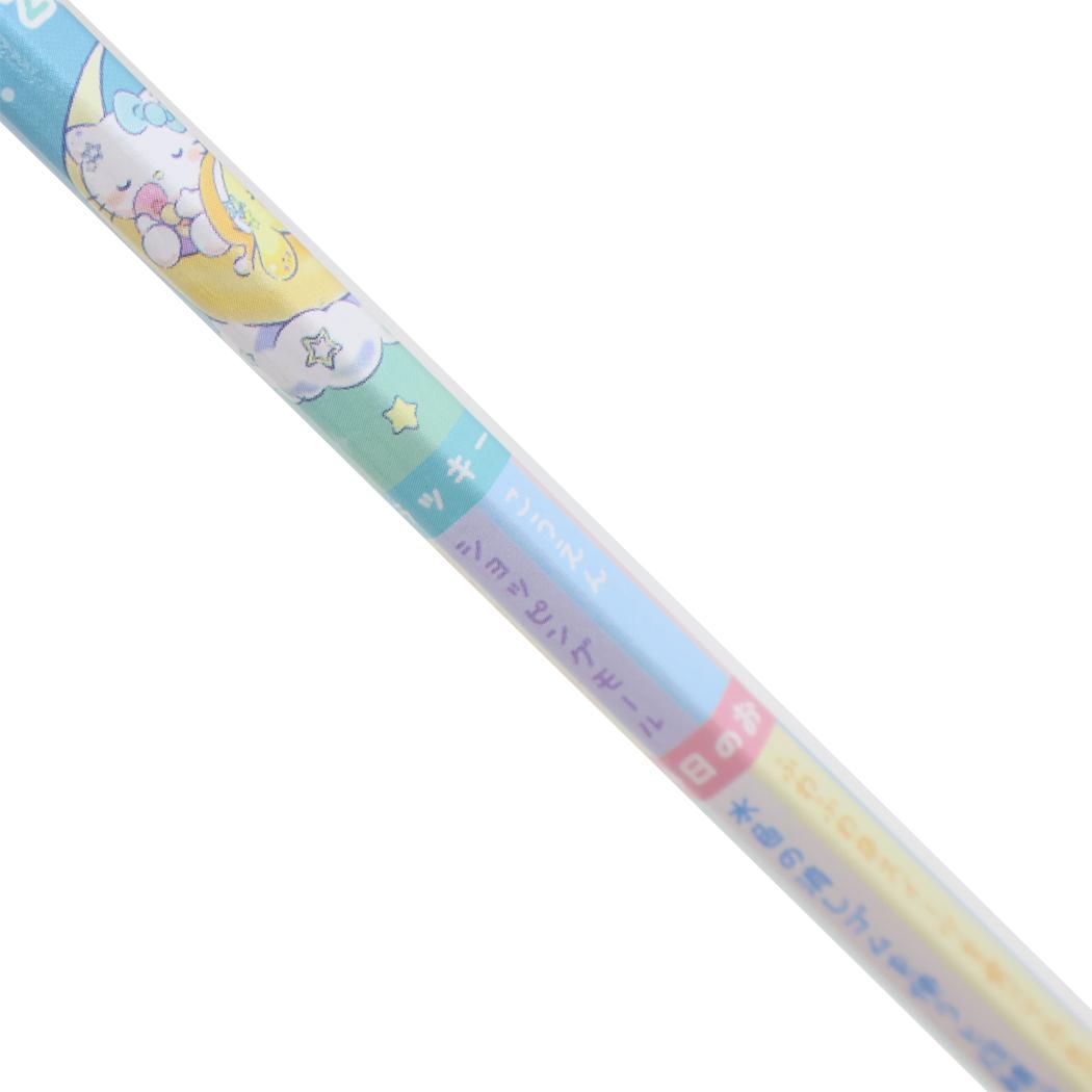 サンリオキャラクターズ えんぴつ 占い六角軸鉛筆 2B Sweet Dream サンリオ カミオジャパン 新学期準備文具 筆記用具 小学生 かわいい キャラクター グッズ メール便可 シネマコレクション