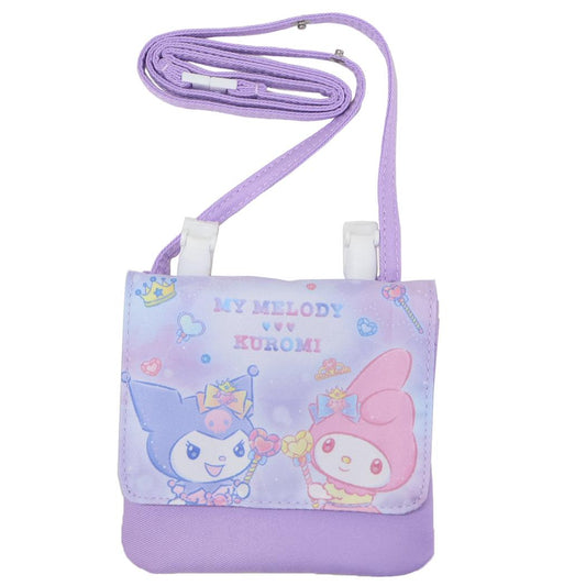 クロミ クリップポケット ショルダー付きどこでもポッケ キラキラドレス サンリオ カミオジャパン 新学期準備雑貨 キャラクター グッズ メール便可 シネマコレクション