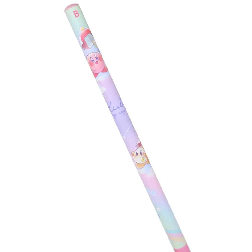 星のカービィ 鉛筆 マット軸えんぴつ B 丸軸 MELTY SKY カミオジャパン えんぴつ 新学期準備文具 筆記用具 小学生 かわいい キャラクター グッズ メール便可 シネマコレクション