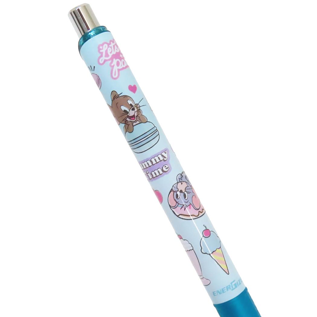 トムとジェリー シャープペン エナージェルシャープ0.5 YUMYUM YUMMY ワーナーブラザース カミオジャパン シャーペン ぺんてる 機能性文具 キャラクター グッズ メール便可 シネマコレクション