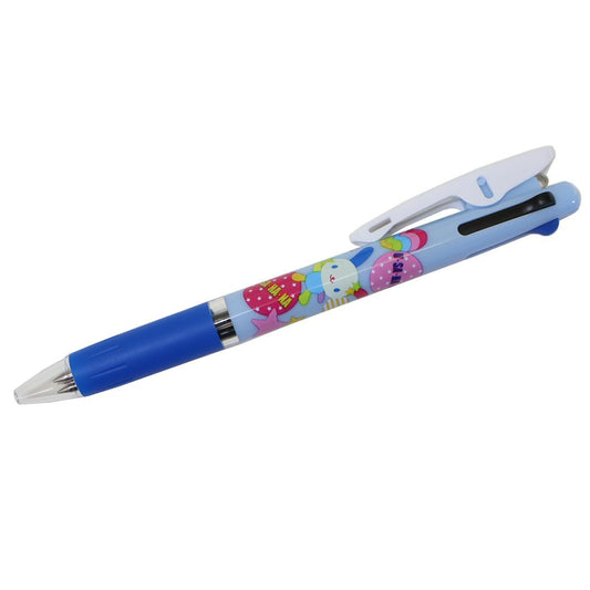 ウサハナ 黒 赤 青 3色ボールペン ジェットストリーム 0.5mm サンリオ カミオジャパン 新学期準備文具 事務用品 キャラクター グッズ メール便可 シネマコレクション