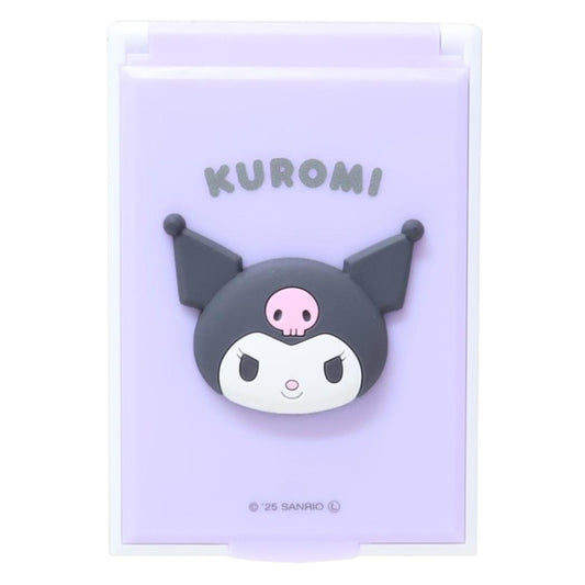 クロミ 手鏡 ぷっくりカードミラーS サンリオ カミオジャパン コンパクトミラー キャラクター グッズ メール便可 シネマコレクション