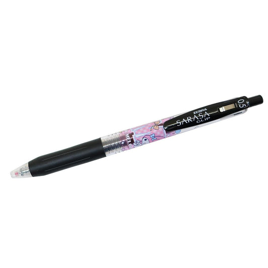 マイメロディ ボールペン SARASAクリップ サラサクリップ 0.5mm ロゴ サンリオ カミオジャパン 新学期準備文具 日本製 キャラクター グッズ メール便可 シネマコレクション