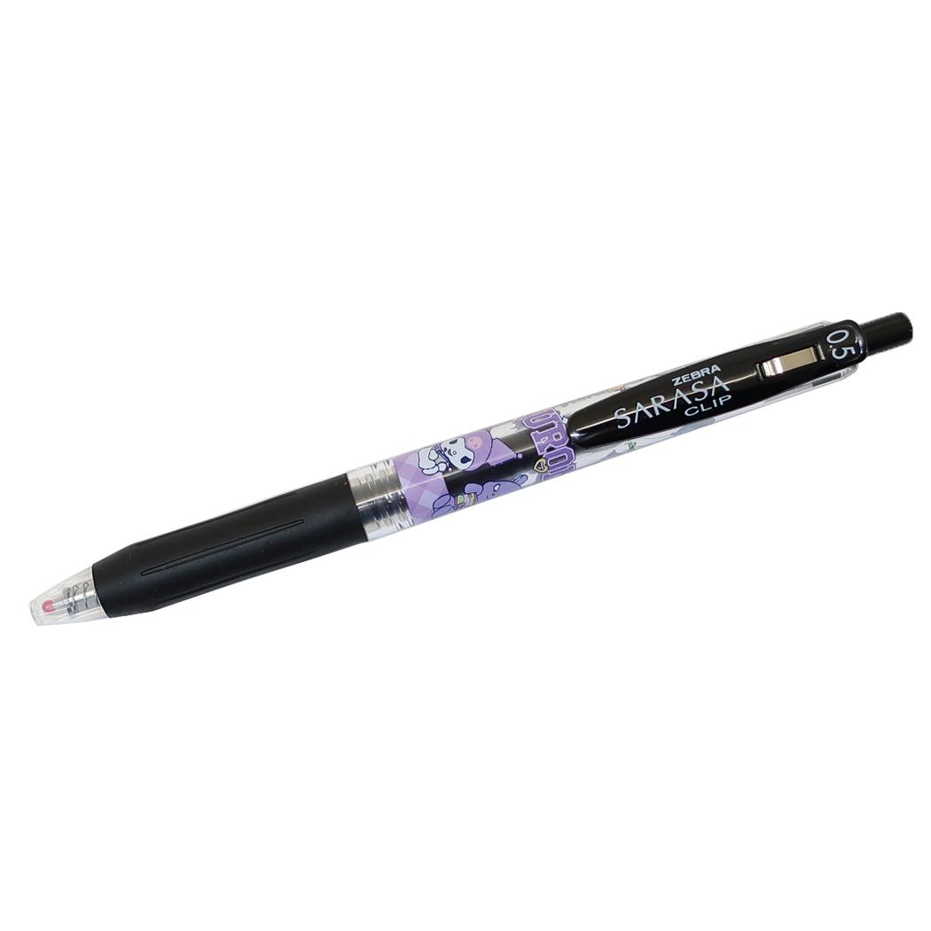 クロミ ボールペン SARASAクリップ サラサクリップ 0.5mm チェック サンリオ カミオジャパン 新学期準備文具 日本製 キャラクター グッズ メール便可 シネマコレクション