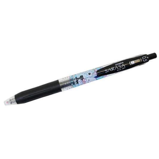 ポチャッコ ボールペン SARASAクリップ サラサクリップ 0.5mm ロゴ サンリオ カミオジャパン 新学期準備文具 日本製 キャラクター グッズ メール便可 シネマコレクション