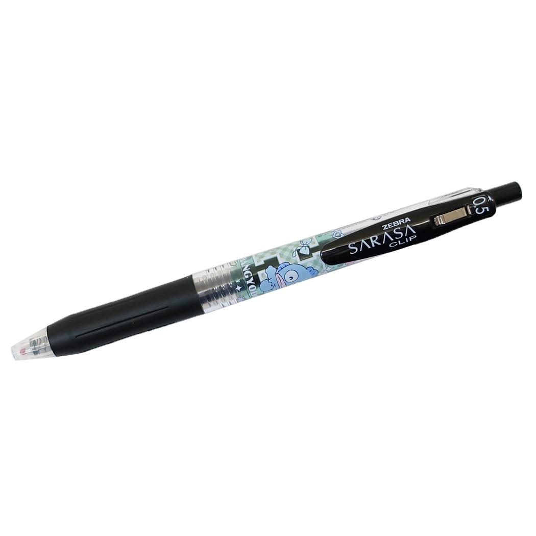 ハンギョドン ボールペン SARASAクリップ サラサクリップ 0.5mm ロゴ サンリオ カミオジャパン 新学期準備文具 日本製 キャラクター グッズ メール便可 シネマコレクション