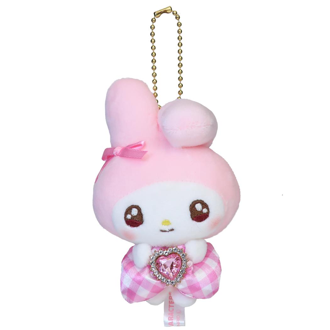 サンリオ ぬいぐるみ キラキラリボン マスコット キーホルダー マイメロディ Sanrio カミオジャパン