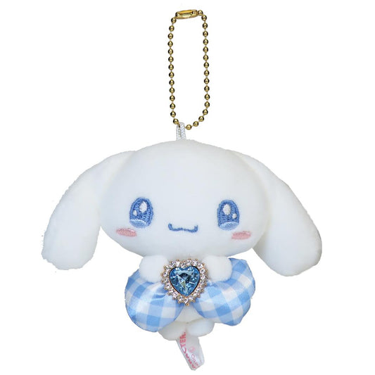 サンリオ ぬいぐるみ キラキラリボン マスコット キーホルダー シナモロール Sanrio カミオジャパン