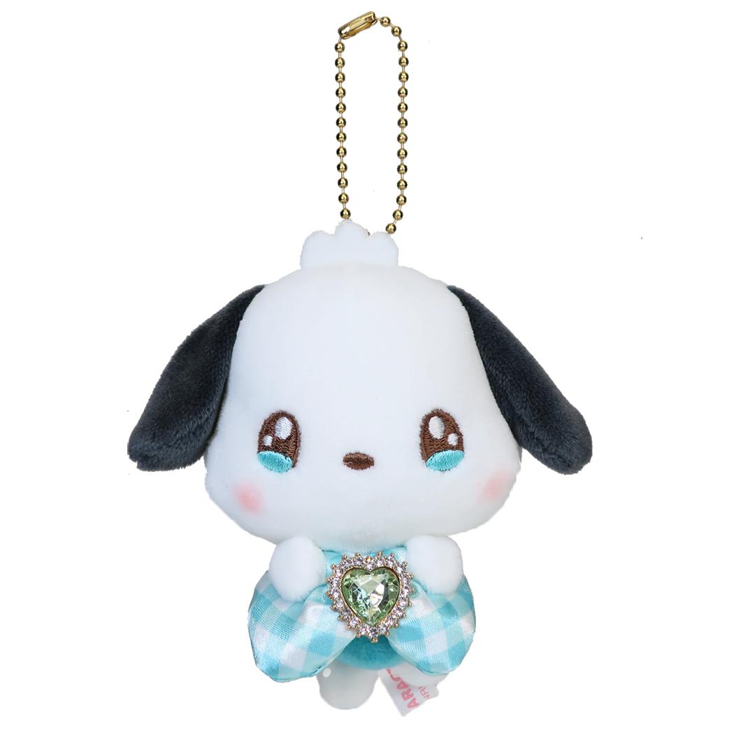 サンリオ ぬいぐるみ キラキラリボン マスコット キーホルダー ポチャッコ Sanrio カミオジャパン