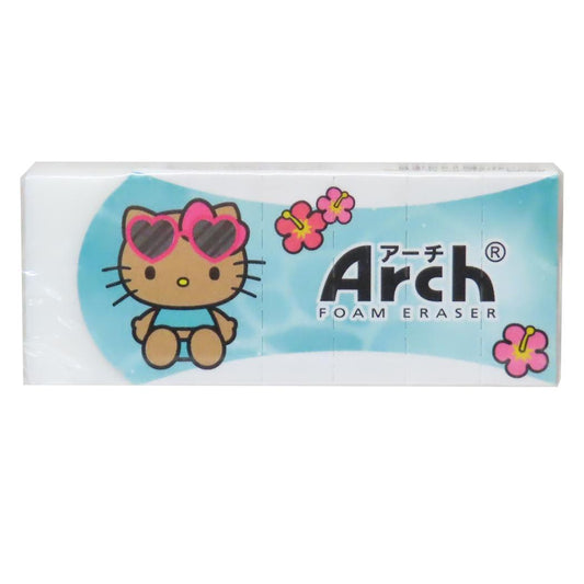ハローキティ 消しゴム ARCH消しゴム 日焼け サンリオ カミオジャパン 新学期準備文具 キャラクター グッズ メール便可 シネマコレクション