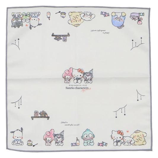 サンリオキャラクターズ ランチクロス お弁当箱ナフキン みんなと一緒 サンリオ カミオジャパン 新学期準備 キャラクター グッズ メール便可 シネマコレクション