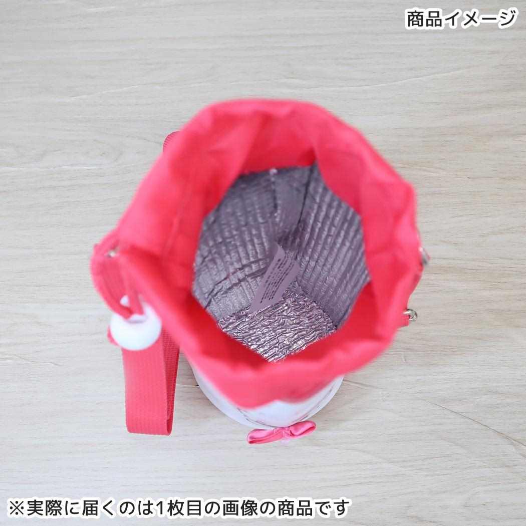 ハローキティ ペットボトルホルダー ショルダー付き保冷ボトルケース モノクロリボン サンリオ カミオジャパン アウトドア水筒 キャラクター グッズ シネマコレクション