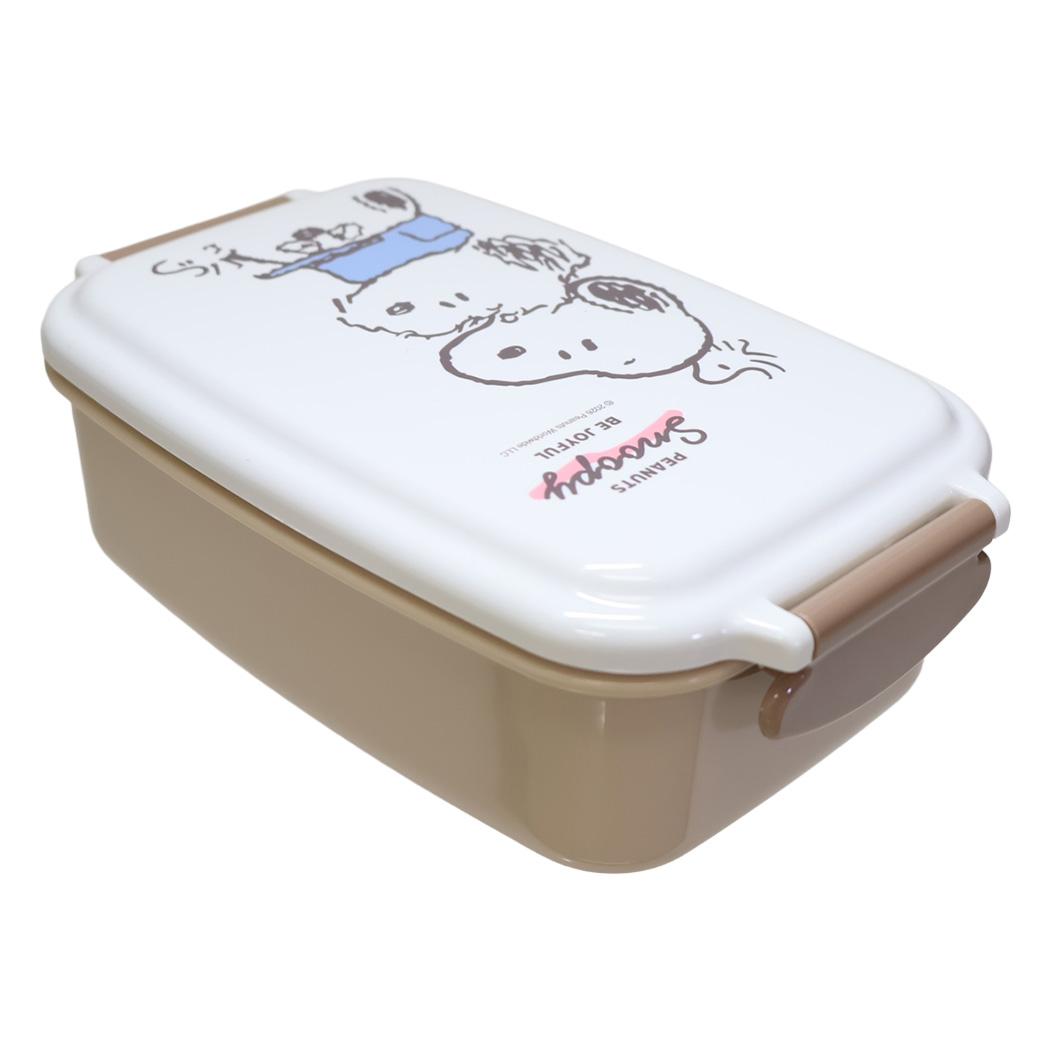 スヌーピー お弁当箱 抗菌 1段ランチボックス ぎゅっとよりあう ピーナッツ カミオジャパン 新学期準備 日本製 キャラクター グッズ シネマコレクション
