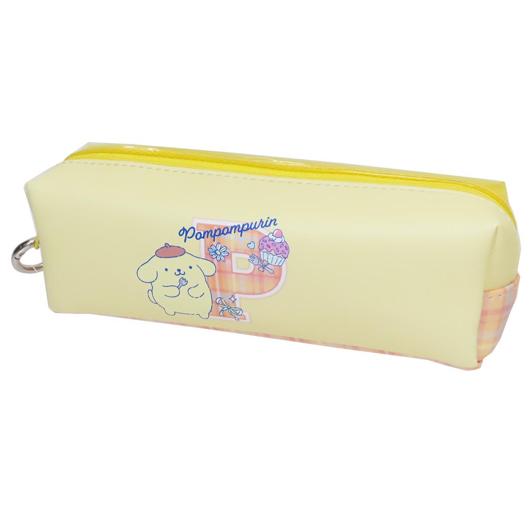 ポムポムプリン ペンポーチ クリアスリムBOXペンケース サンリオ カミオジャパン 筆箱 新学期準備文具 キャラクター グッズ シネマコレクション