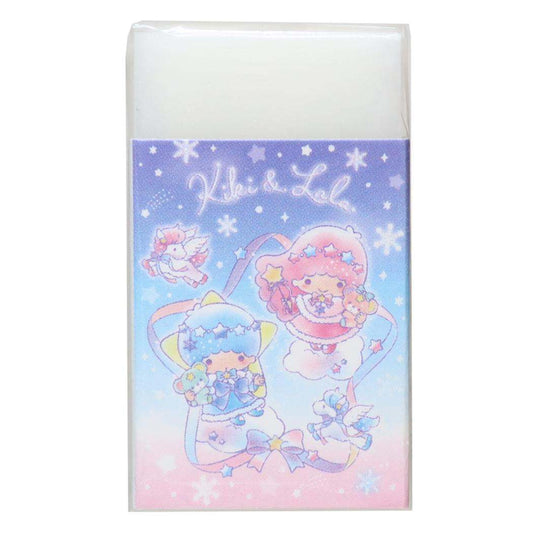 リトルツインスターズ 消しゴム まとまるくん消しゴム ケシゴム 雪灯りのファンタジー サンリオ カミオジャパン 新学期準備文具 小学生 中学生 かわいい キャラクター グッズ メール便可 シネマコレクション