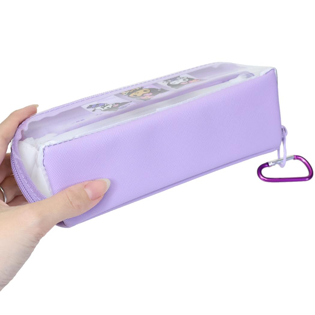 クロミ ペンポーチ ターンオープンペンケース ハイ！ポーズ！ サンリオ カミオジャパン 筆箱 新学期準備文具 かわいい キャラクター グッズ シネマコレクション