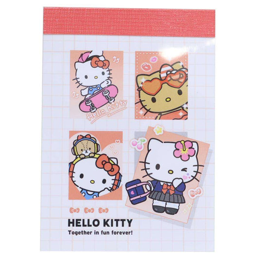 ハローキティ メモ帳 ミニミニメモ ハイ！ポーズ！ サンリオ カミオジャパン 新学期準備文具 かわいい キャラクター グッズ メール便可 シネマコレクション