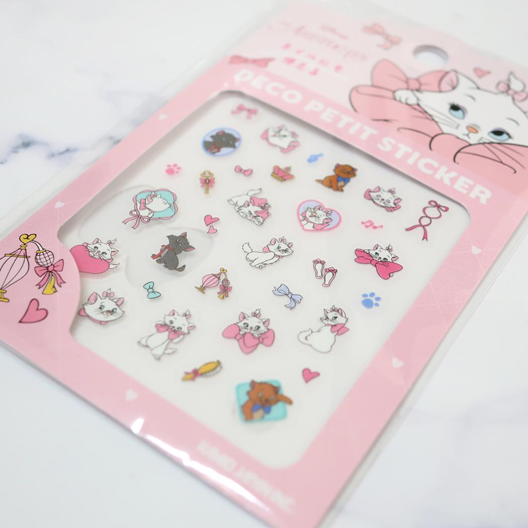 おしゃれキャット ネイルシール デコプチステッカー ディズニー カミオジャパン コスメ雑貨 キャラクター グッズ メール便可 シネマコレクション