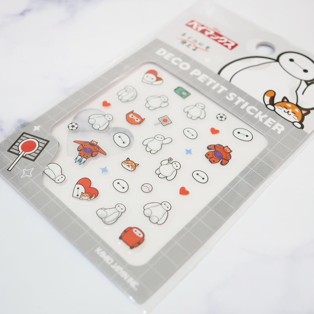 ベイマックス ネイルシール デコプチステッカー ディズニー カミオジャパン コスメ雑貨 キャラクター グッズ メール便可 シネマコレクション