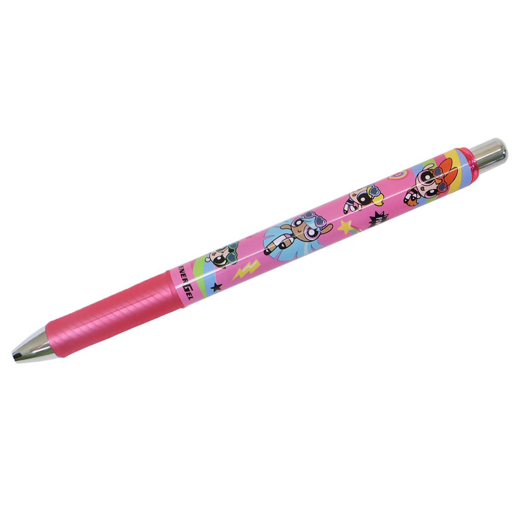 パワーパフガールズ ボールペン エナージェルボールペン 0.5mm カミオジャパン ぺんてる 新学期準備文具 キャラクター グッズ メール便可 シネマコレクション