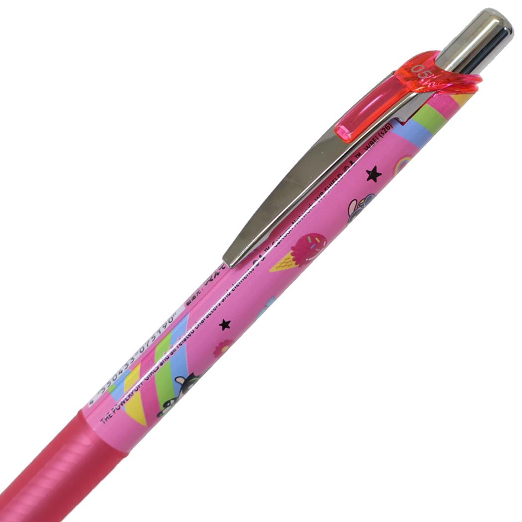 パワーパフガールズ ボールペン エナージェルボールペン 0.5mm カミオジャパン ぺんてる 新学期準備文具 キャラクター グッズ メール便可 シネマコレクション