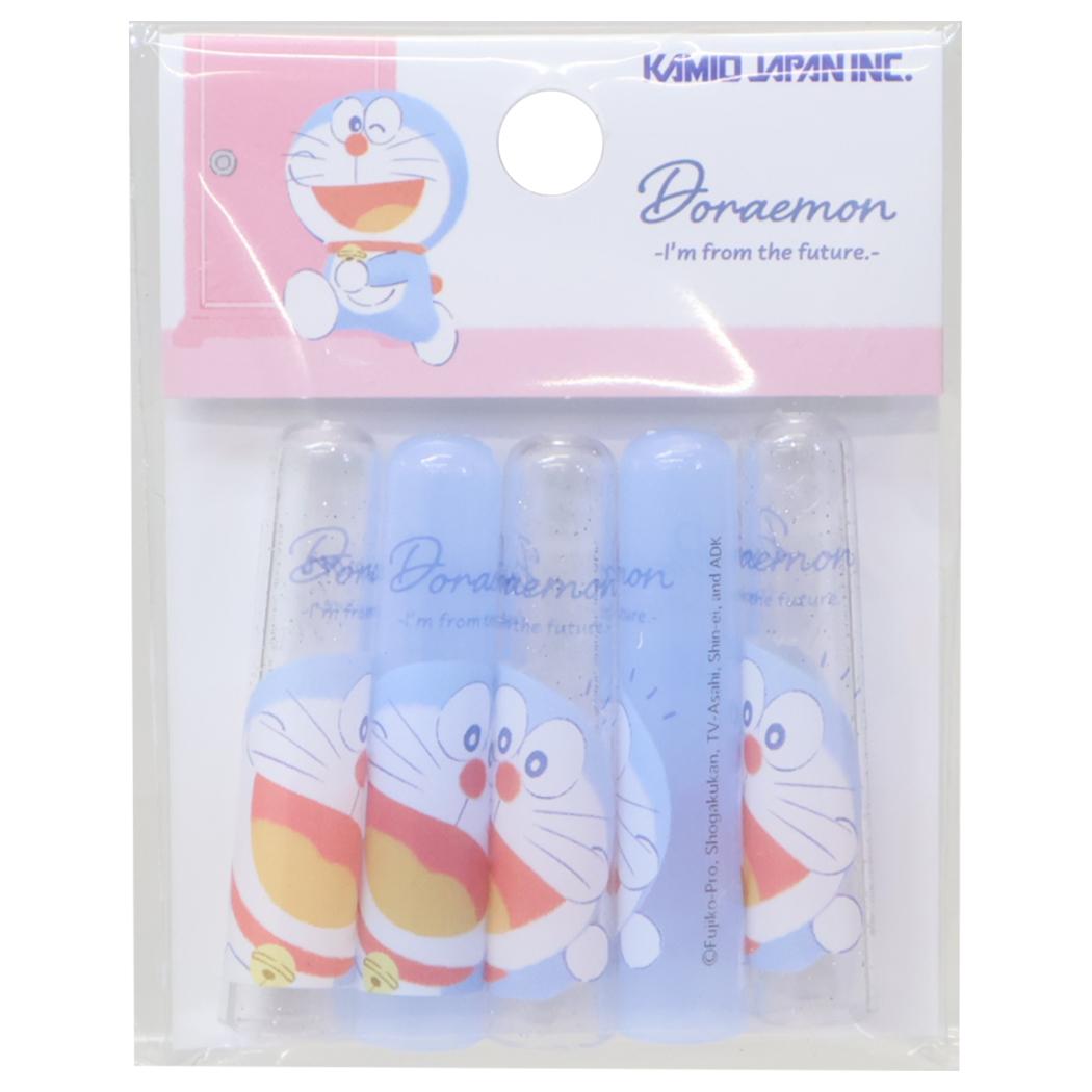 ドラえもん 鉛筆キャップ 鉛筆キャップ 5本セット Hello！ Doraemon 藤子F不二雄 カミオジャパン 新学期準備文具 アニメキャラクター グッズ メール便可 シネマコレクション