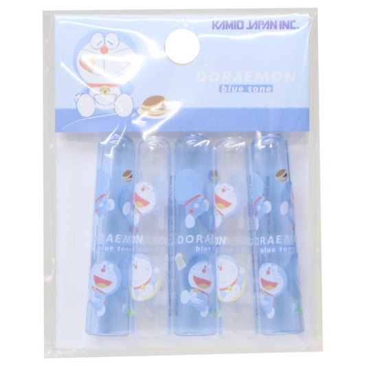 ドラえもん 鉛筆キャップ 鉛筆キャップ 5本セット blue tone 藤子F不二雄 カミオジャパン 新学期準備文具 アニメキャラクター グッズ メール便可 シネマコレクション