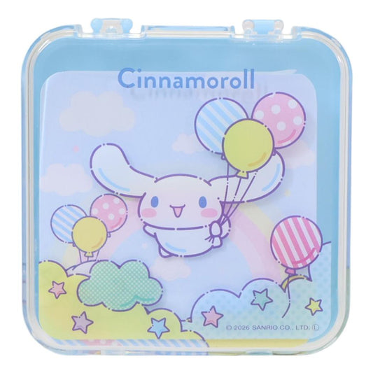 シナモロール メモ帳 クリアケース入りメモ Back To School Basic サンリオ カミオジャパン シール入れ キャラクター グッズ メール便可 シネマコレクション