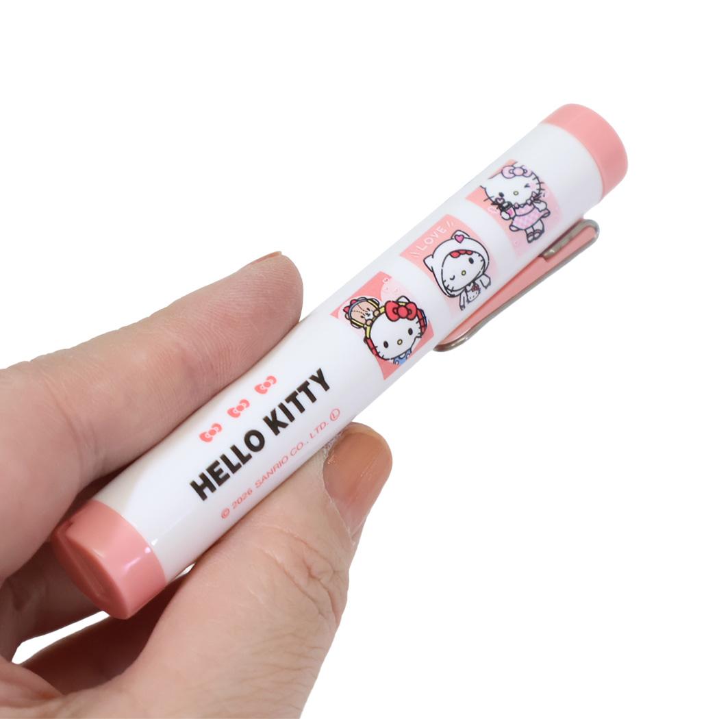 ハローキティ コンパクト はさみ スライドシザー サンリオ カミオジャパン 機能性文具 かわいい キャラクター グッズ メール便可 シネマコレクション