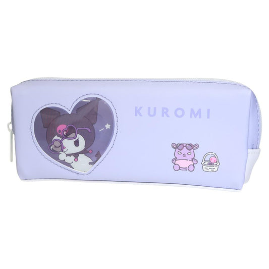 クロミ ペンポーチ ツインファスナーペンケース サングラス サンリオ カミオジャパン 新学期準備文具 筆箱 キャラクター グッズ シネマコレクション
