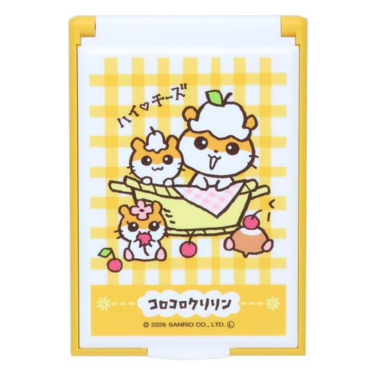 コロコロクリリン 手鏡 カードミラーS サンリオ カミオジャパン コンパクトミラー キャラクター グッズ メール便可 シネマコレクション