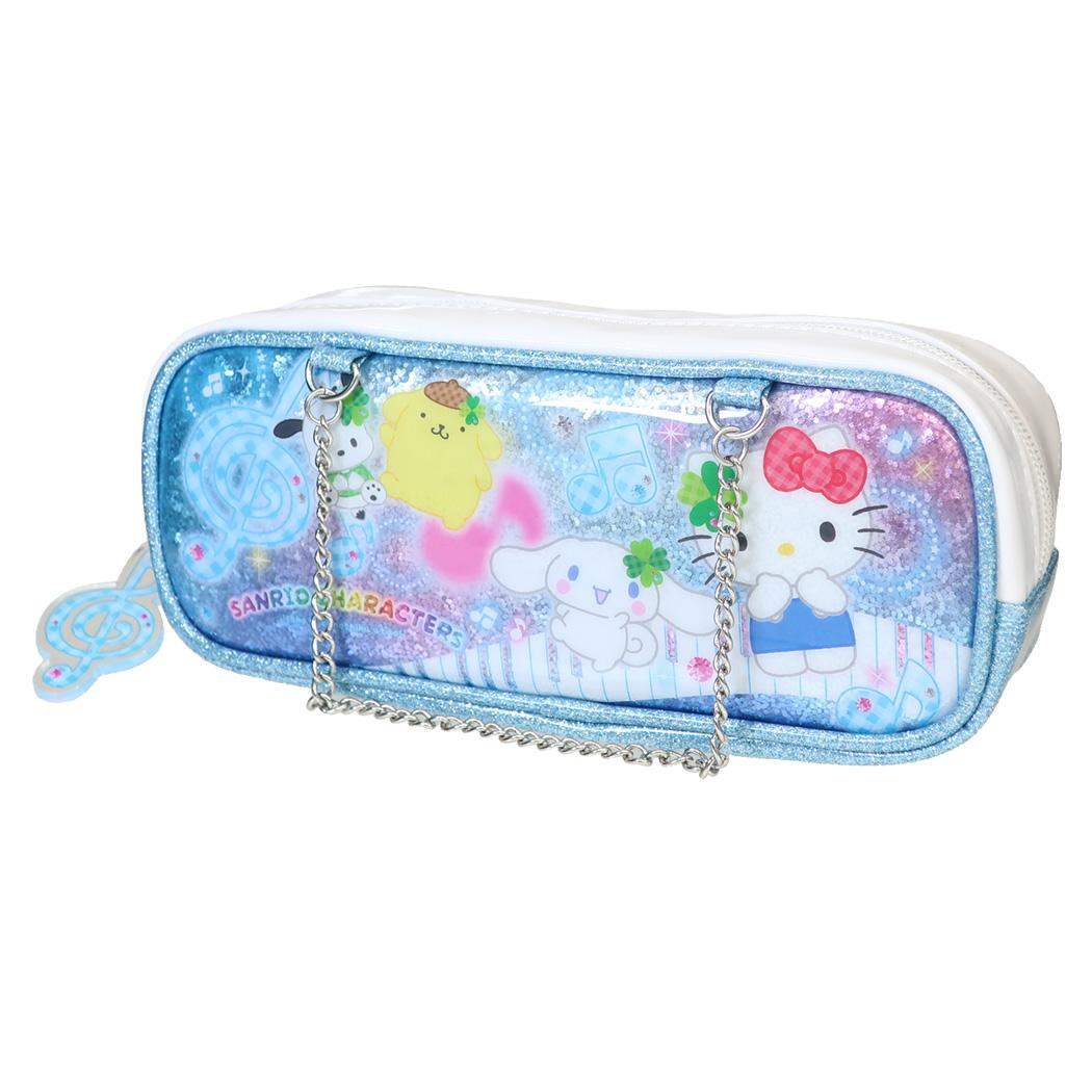 サンリオキャラクターズ ペンケース パイピンBOXペンポーチ 平成ファンシー Colorful music world Sanrio カミオジャパン