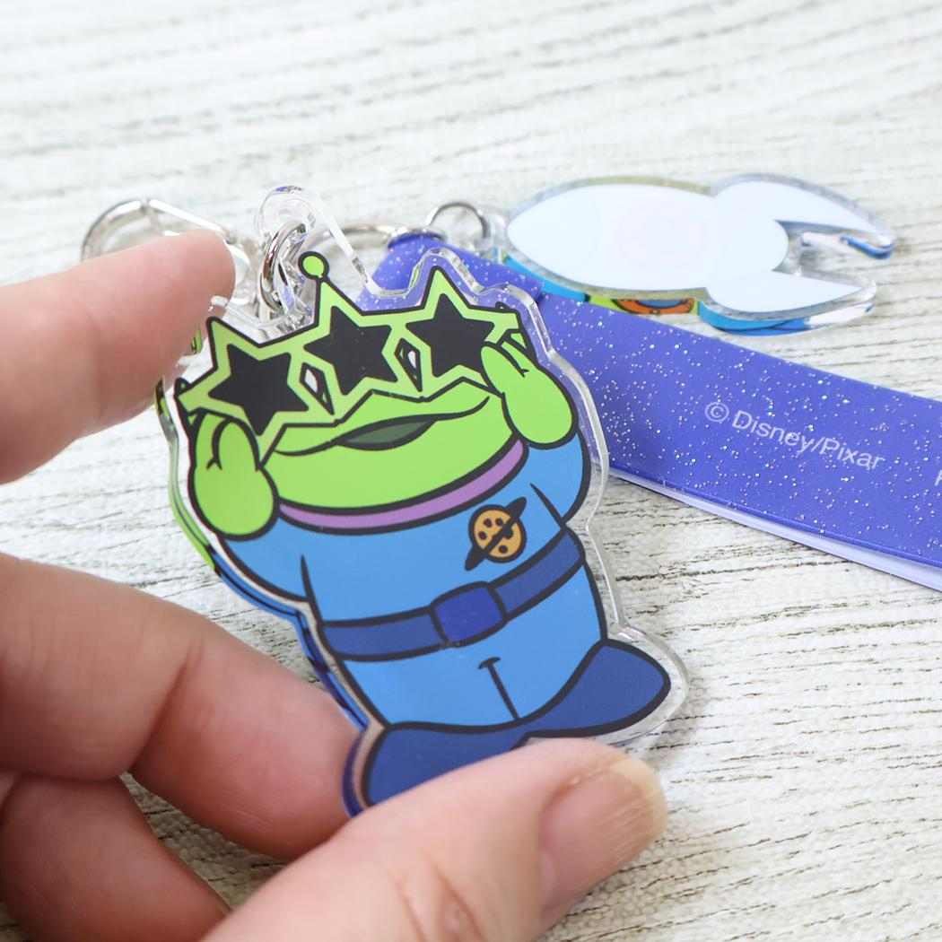 ディズニーキャラクター キーリング ラメタグキーホルダー トイストーリー Disney カミオジャパン