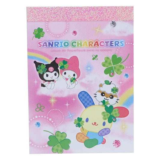 サンリオキャラクターズ メモ帳 メモミニ ミニミニメモ 平成ファンシー Happy Rainbow Days Sanrio カミオジャパン