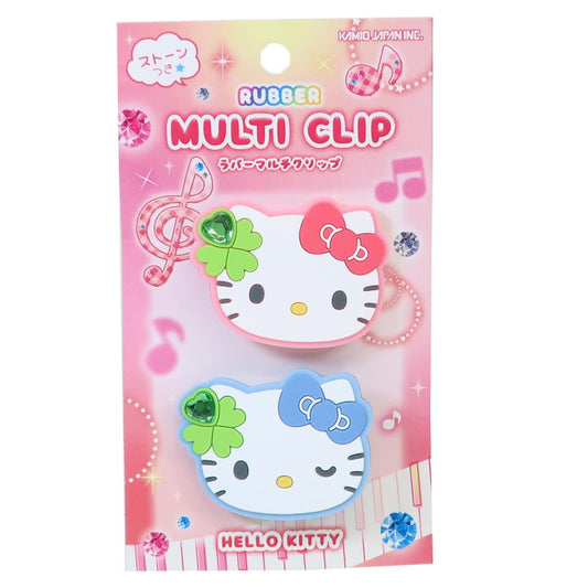 サンリオキャラクターズ ヘアアクセサリー ストーン付きマルチクリップ 平成ファンシー ハローキティ Sanrio カミオジャパン